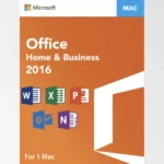 Microsoft Office 2016 Home & Business für Mac – Lebenslanger Lizenzschlüssel | 1 Mac
