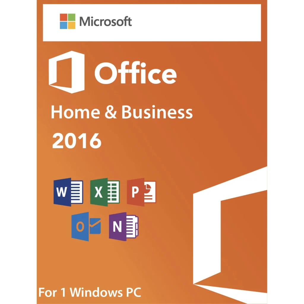 Microsoft Office 2016 Home and Business