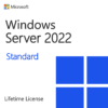 Microsoft Windows Server 2022 Standard – Lifetime License Key | 1 Server