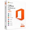 Microsoft Office 2016 Professional Plus For 5PC | Lifetime License Key