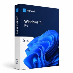 Microsoft Windows 11 Pro for 5 PC | Product Key | Lifetime License
