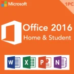 Microsoft Office 2016 Home & Student Product Key – Lifetime License 1 PC Windows