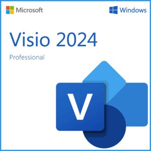 Microsoft Visio 2024 Professional – Lifetime License Key for Windows | 1 PC