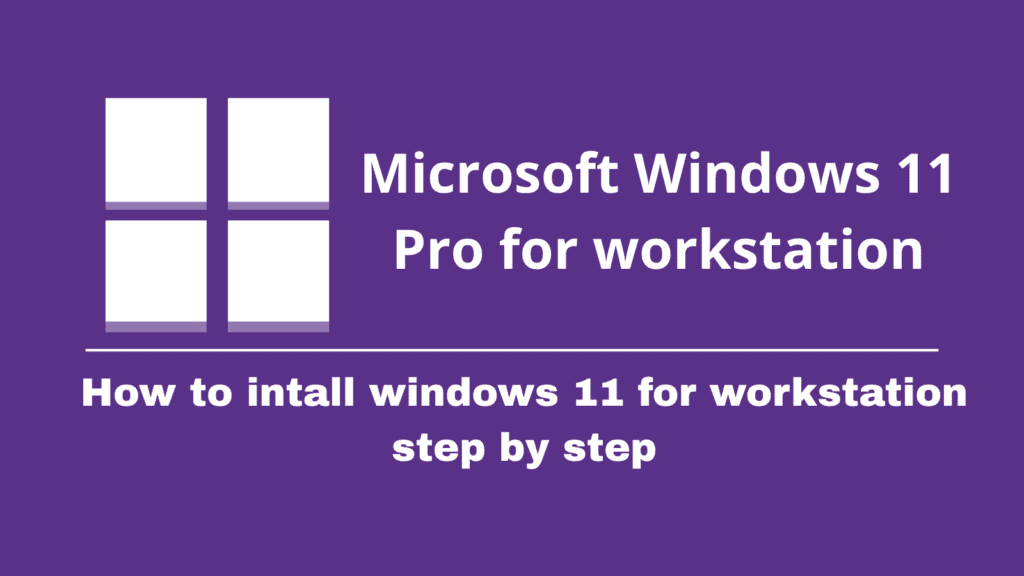 Windows 11 Pro for Workstations