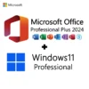 Microsoft Windows 11 Pro + Office 2024 Pro Plus – Bundle