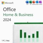 Microsoft Office 2024 Home & Business – Lifetime License Key | 1 PC or Mac