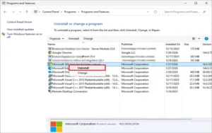 uninstall office from pc