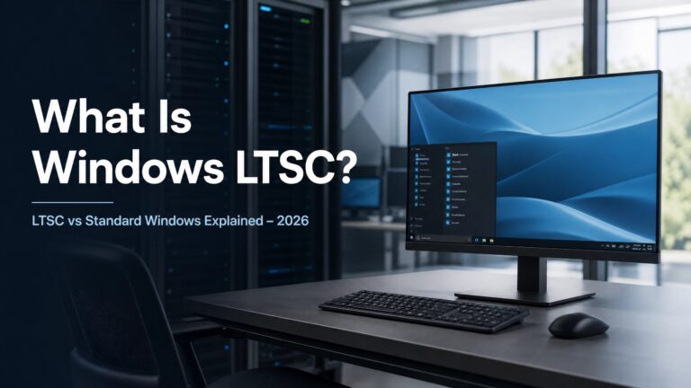 What Is Windows LTSC? LTSC vs Standard Windows Explained –  2026