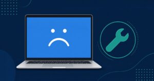 blue screen acer