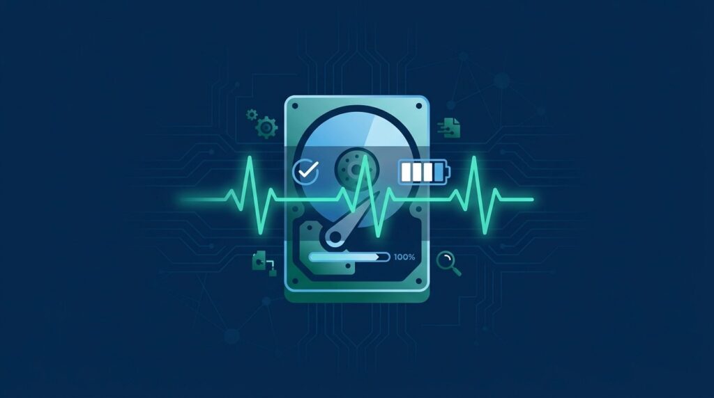 how to check hard drive health