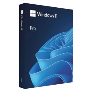 Microsoft Windows 11 Pro product key box – genuine lifetime license for 1 PC