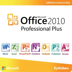 Microsoft Office 2010 Professional Plus product key – license for 5 PCs