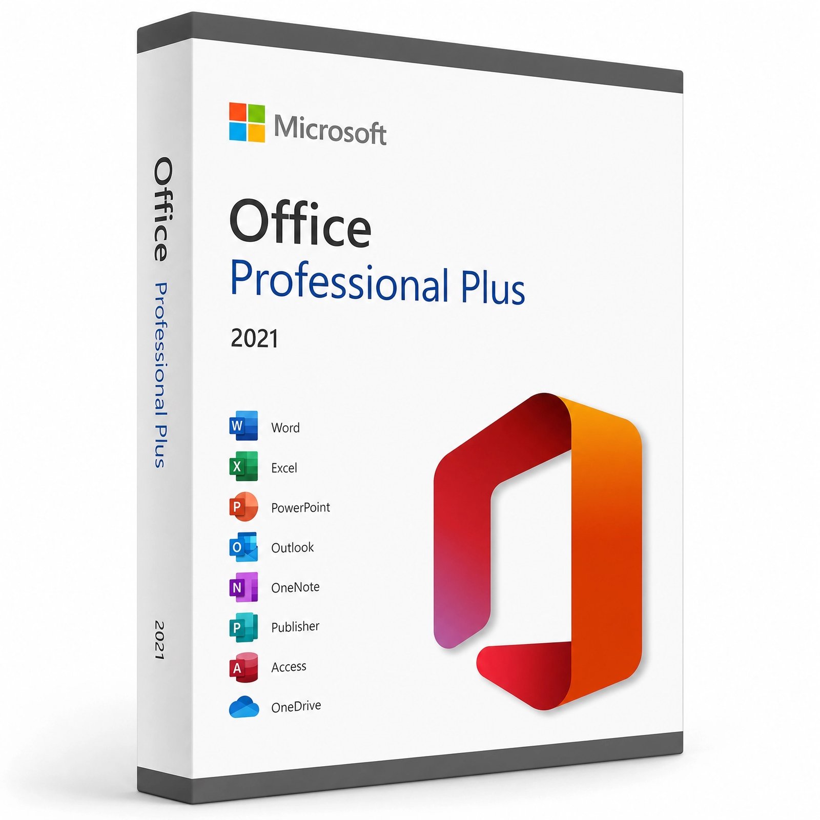 Microsoft Office 2021 Professional Plus product box