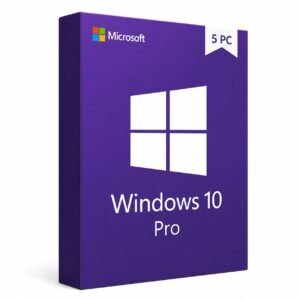 Microsoft Windows 10 Pro 5 pc product key pack – five genuine lifetime licenses