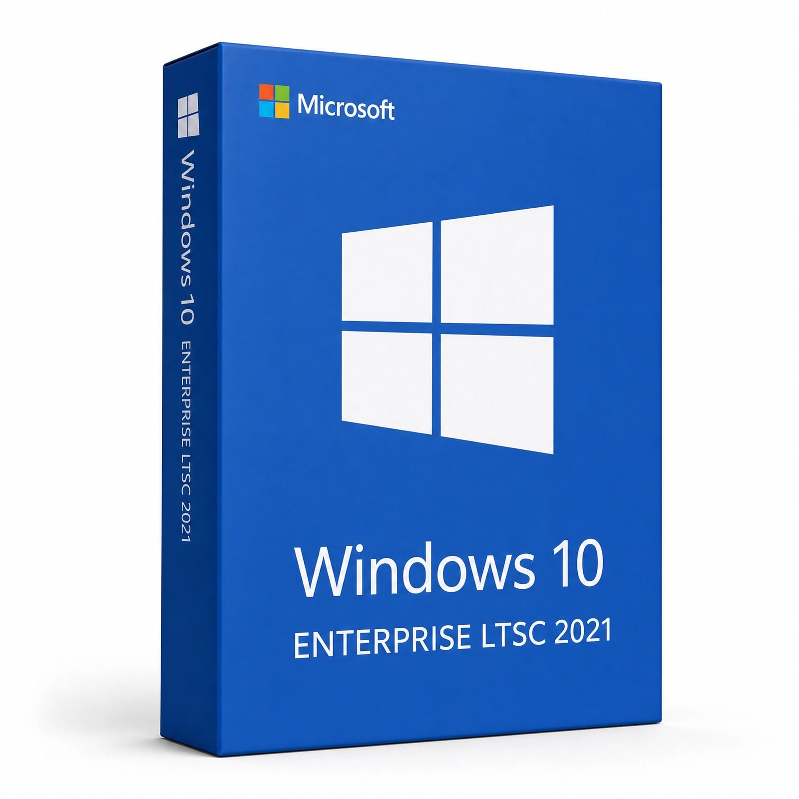 Windows 10 Enterprise LTSC 2021 licence product box