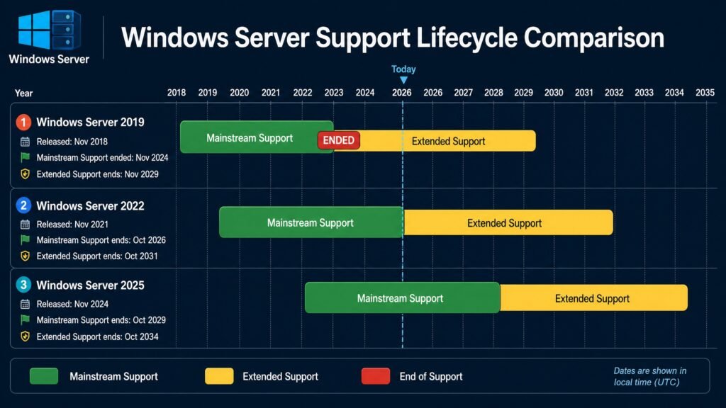 Windows Server 2019 vs 2022 vs 2025: 5 Facts Before Buying