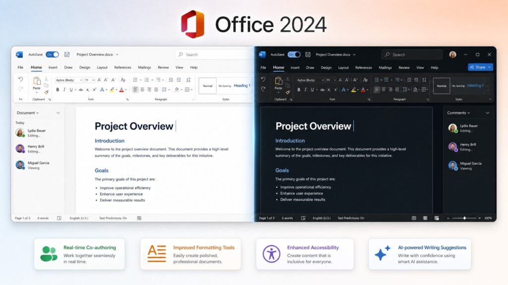 office 2024 new features