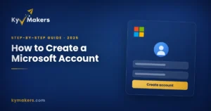Step-by-step guide to creating a Microsoft account in 2026