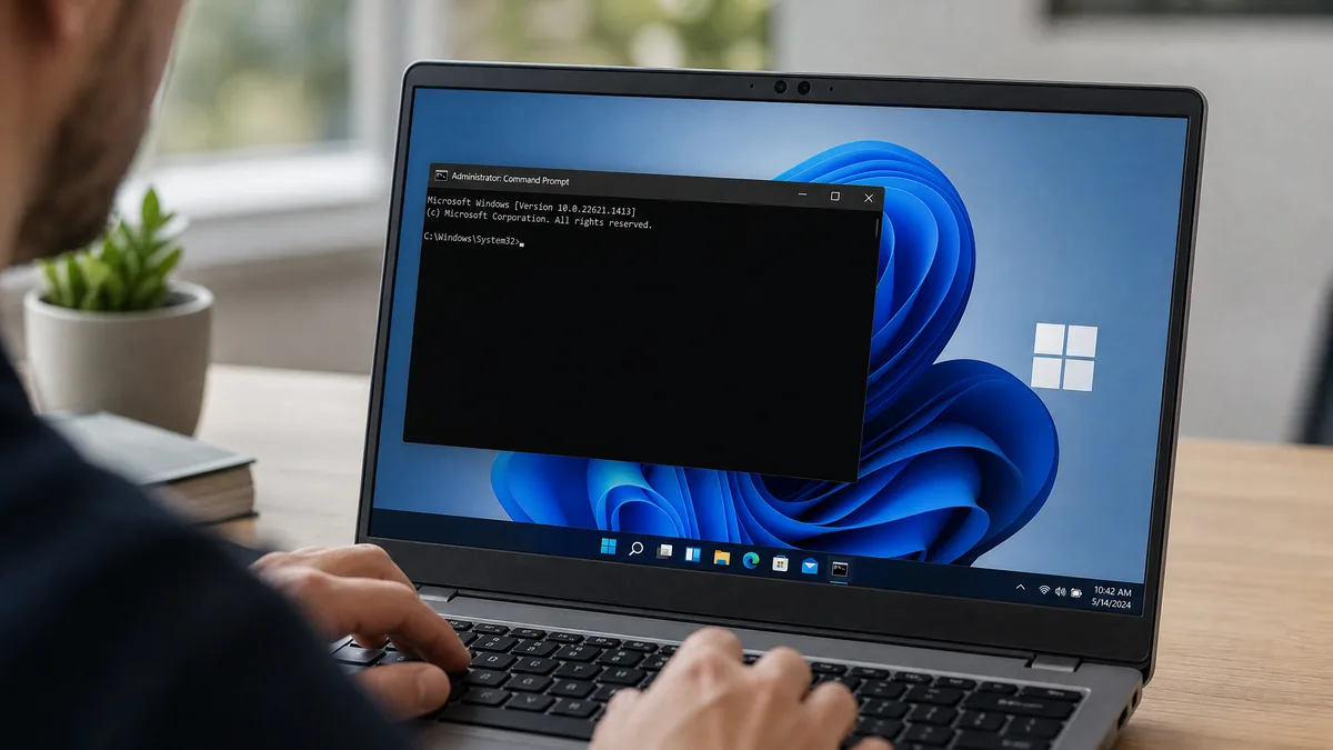 Running slmgr in Command Prompt to transfer a Windows 11 license to a new computer