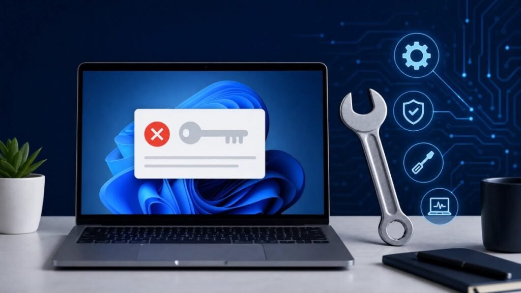 windows key not working – fixing a Windows product key error